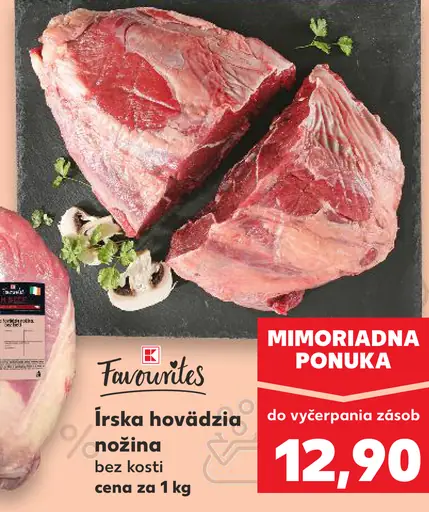 Írska hovädzia nožina bez kosti