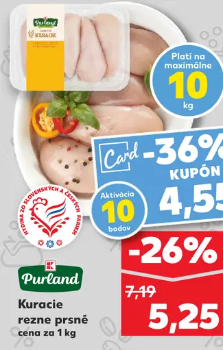 Purland Kuracie rezne prsia