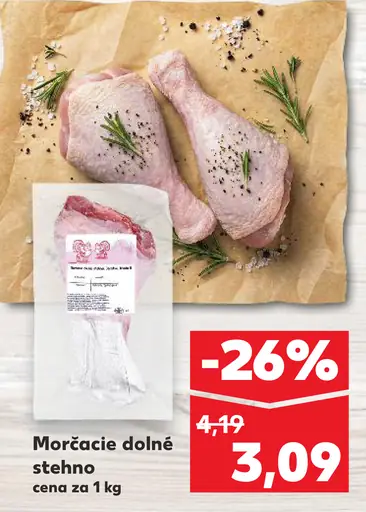 Morčacie dolné stehno