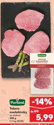Purland Teľacie medailóniky zo stehna