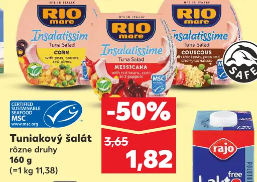 Rio Mare Insalatissime tuniakový šalát s kukuricou