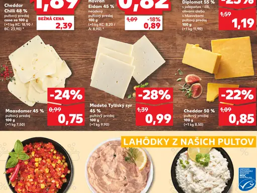 Maasdammer syr 45 %