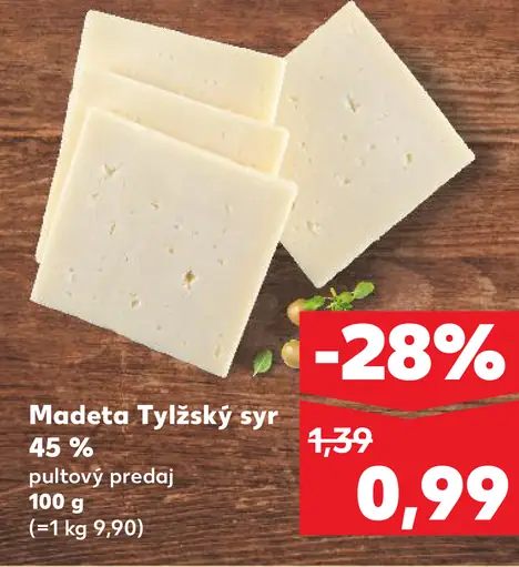Madeta Tylžský syr 45%