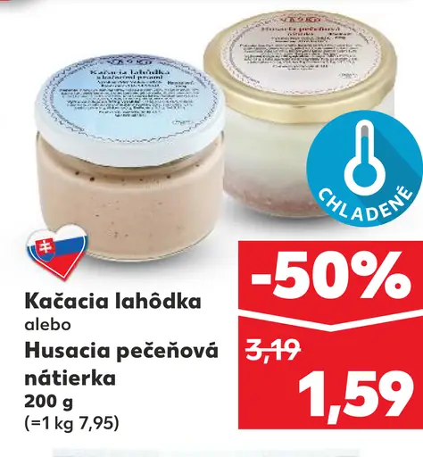 Kačacia lahôdka alebo Husacia pečeňová nátierka