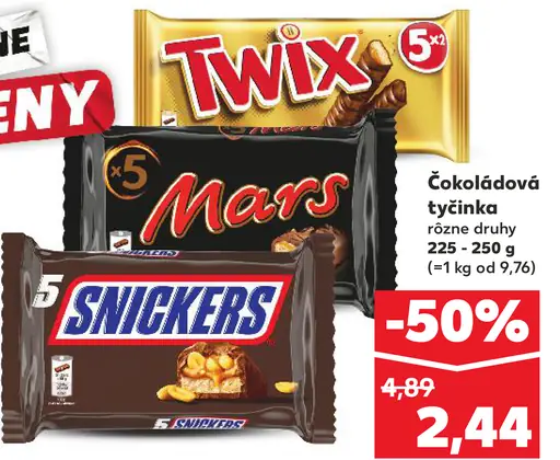 Twix čokoládová tyčinka multipack