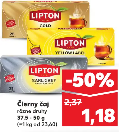 Lipton Čierny čaj