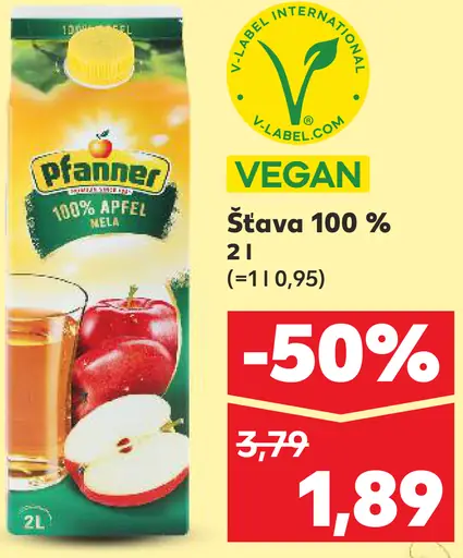 Pfanner Šťava 100 %