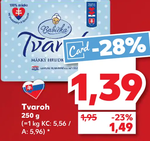Babička Tvaroh mäkký hrudkovitý