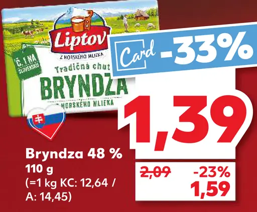 Liptov Bryndza 48%