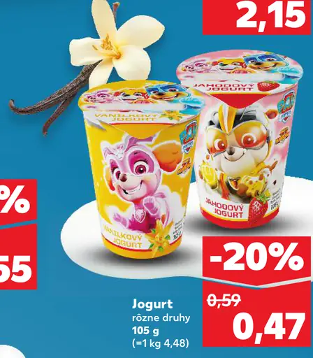 Jogurt detský kelímkový