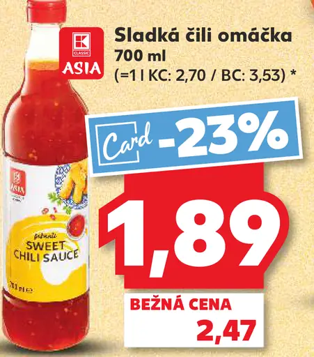 ASIA Sladká čili omáčka