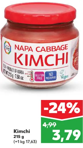 Napa cabbage kimchi