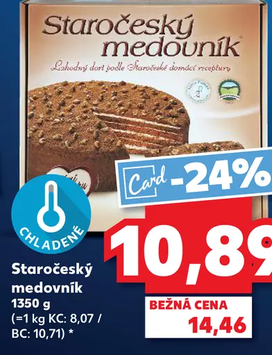 Starocesky medovnik