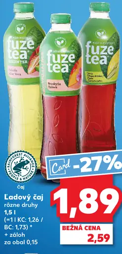 Fuze Tea ľadový čaj