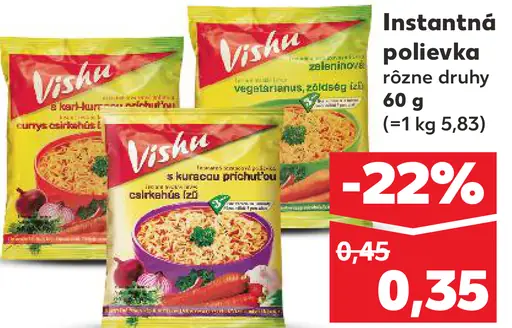 Vitana instantná polievka cestovinová