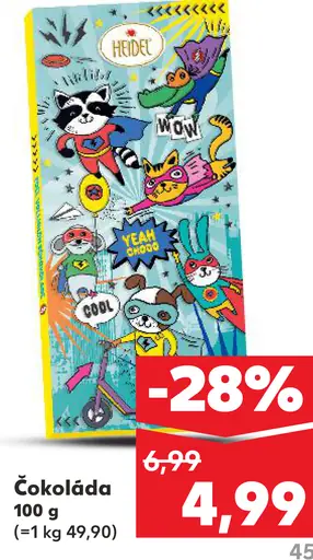 Čokoláda pre deti s motívom Paw Patrol