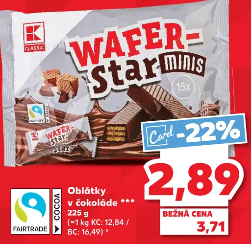 K-Classic WAFER Star minis oblátky