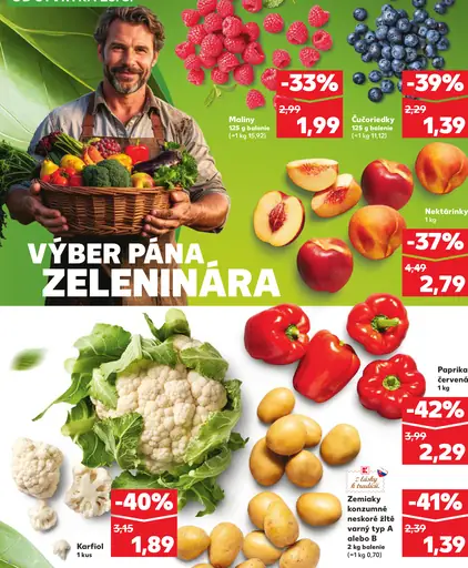 Maliny čerstvé