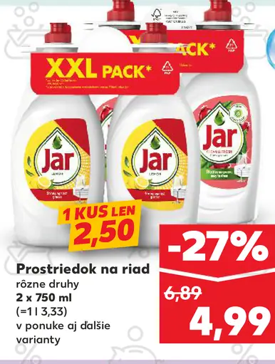 Jar prostriedok na riad