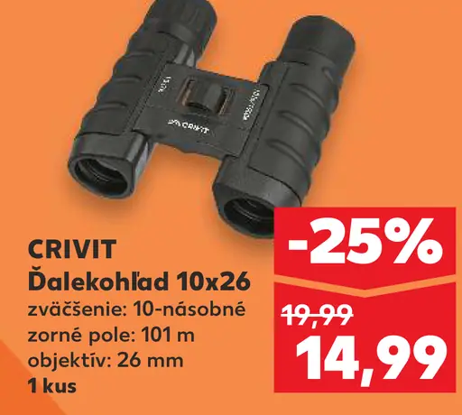 Crivit Ďalekohľad 10x26