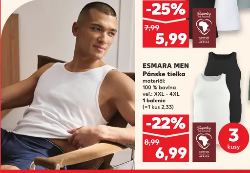Esmara men Pánske tielka