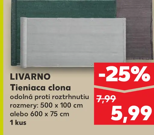 Livarno tieniaca clona