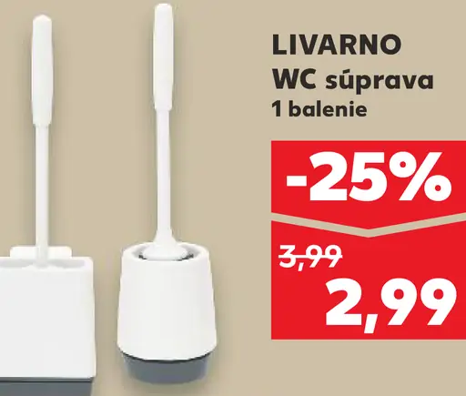 Livarno WC súprava