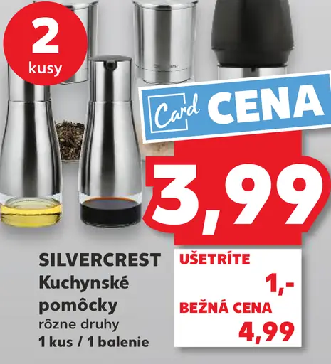 Silvercrest Kuchynské pomôcky rôzne druhy