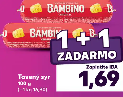 Bambino Tavený syr