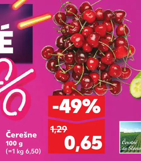 Čerešne čerstvé