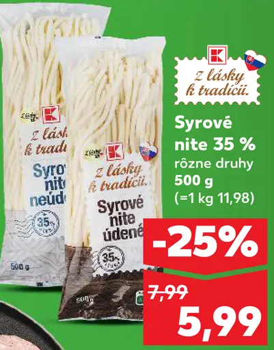 Sýrové nite 35 %