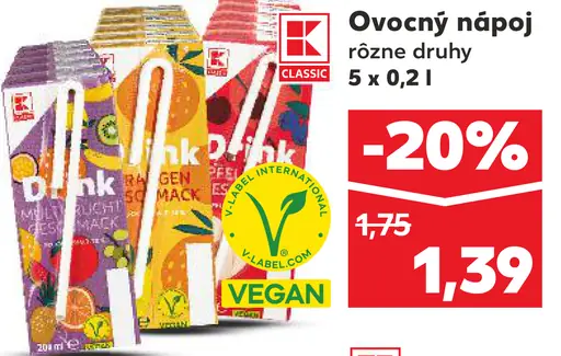 K-Classic Ovocný nápoj