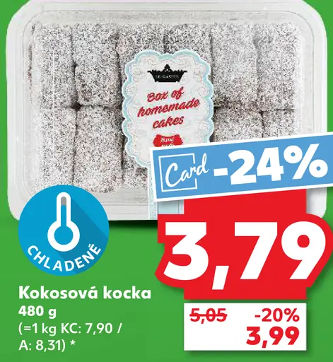 Kokosová kocka