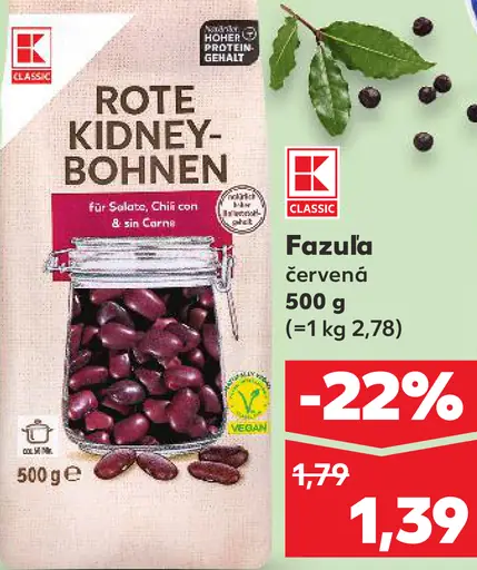 K-Classic Fazula červená