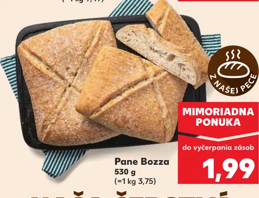 Pane Bozza ražný chlieb
