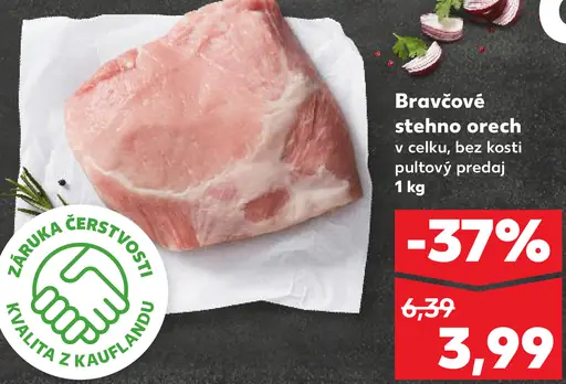 Bravčové stehno orech bez kosti