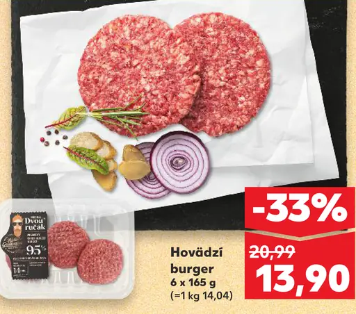 Hovädzí burger