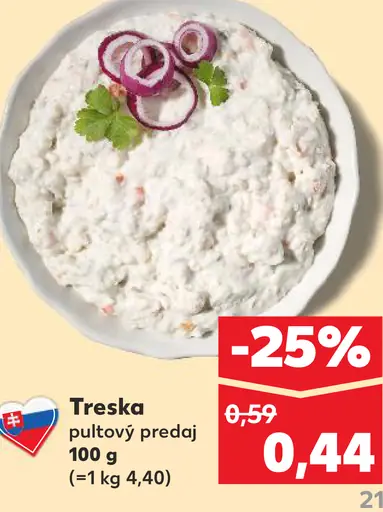 Treska šalát