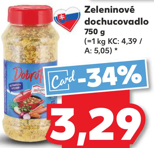 Dobroty Zeleninové dochucovadlo