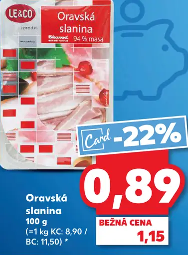 Le&Co Oravská slanina