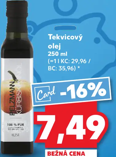 Tekvicový olej