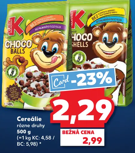 Choco Balls cereálie