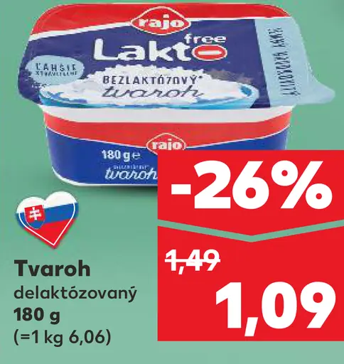 Rajo Lakto tvaroh dezert