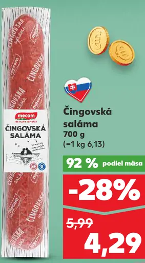 K-Classic Čingovská saláma