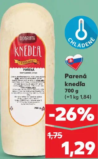 Dobrota Parená knedľa