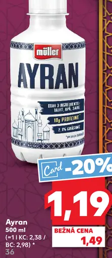 Müller Ayran nápoj