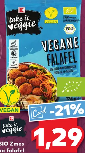 K-take it veggie BIO zmes na falafel