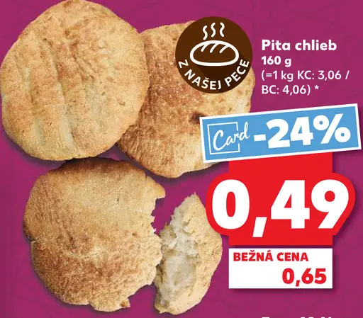 Naše peč Pita chlieb