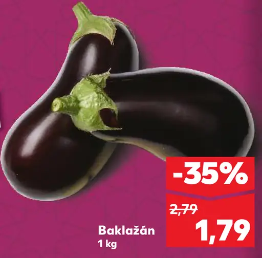Baklažán čerstvý