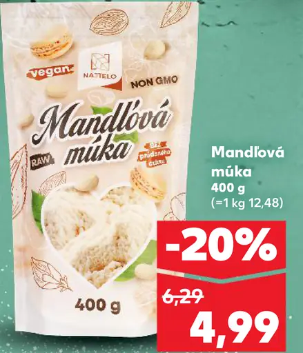 Natillo mandľová múka